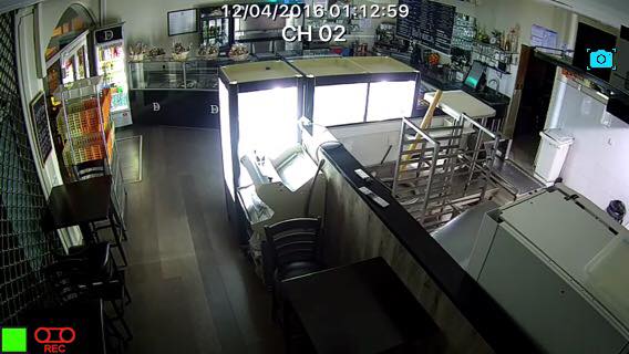 Caméra de vidéosurveillance, avec remontée du ticket de caisse