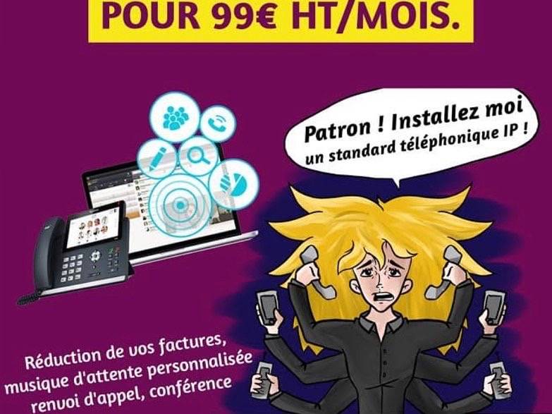 Installation d'un standard téléphonique pour entreprise en Corse