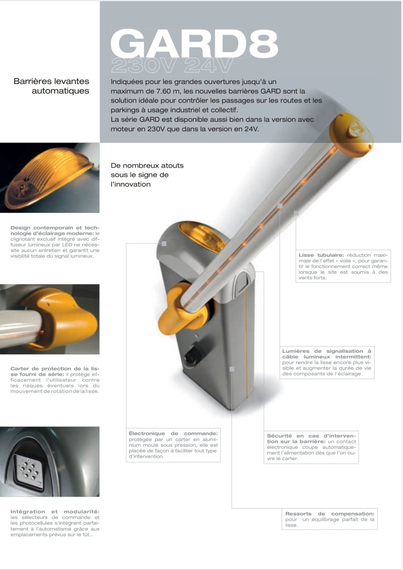 Barriere levante automatique CAME