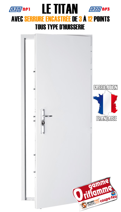 BLOC PORTE BLINDE COUPE FEU A CORTE EN CORSE